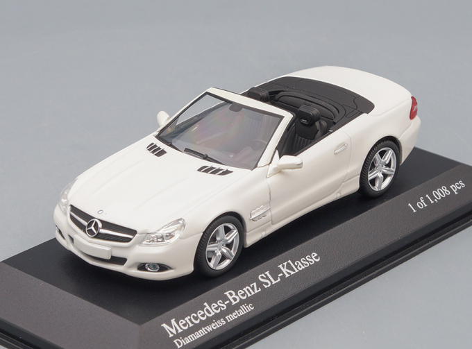 MERCEDES-BENZ SL-Class R230 (2008), white metallic