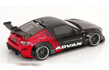 TOYOTA GT 86 LB Works Version 1, ADVAN, black red