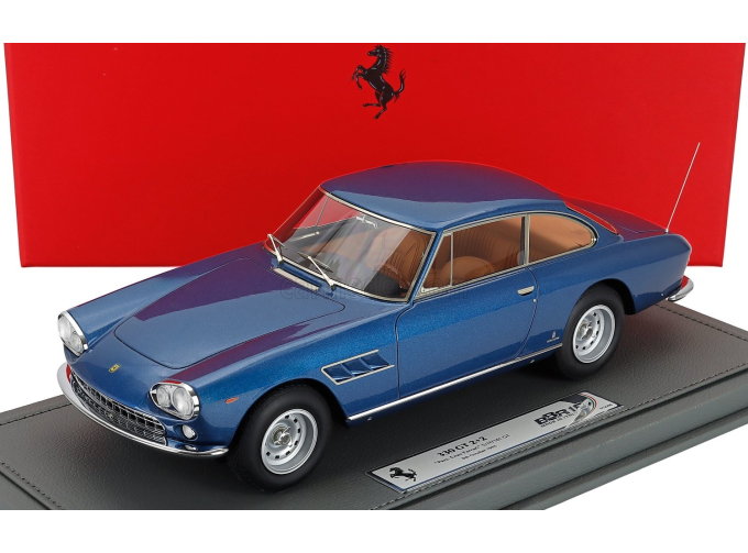 FERRARI 330 Gt 2+2 S/n 7161 Gt - Personal Car Enzo Ferrari - (1965) - Con Vetrina - With Showcase, Blue Met