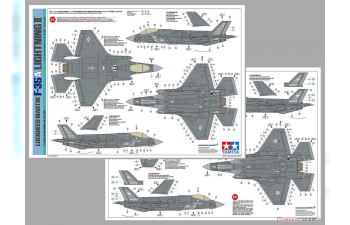 Сборная модель Lockheed Martin F-35 A Lightning II