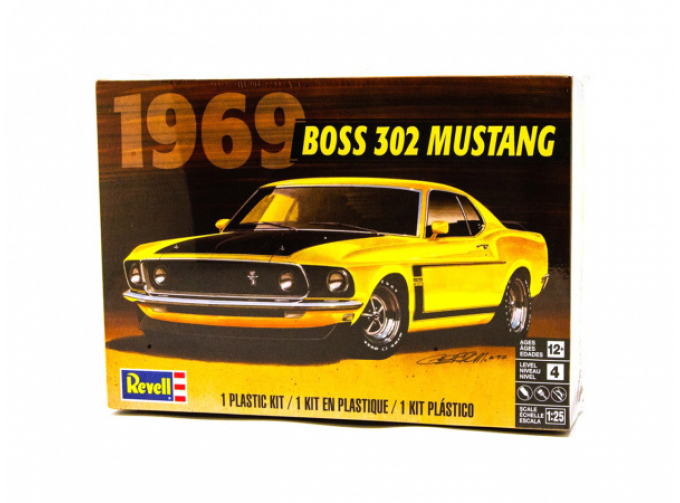 Сборная модель FORD Mustang Boss 302 (1969)