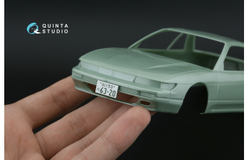3D Декаль интерьера кабины Nissan Silvia S13 K-s (Tamiya) (с металлостикерами)