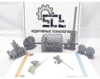 Сборная модель буксируемого миномета М240