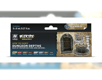 Набор акриловых красок Wizkids Глубины подземелья / Dungeon Depths