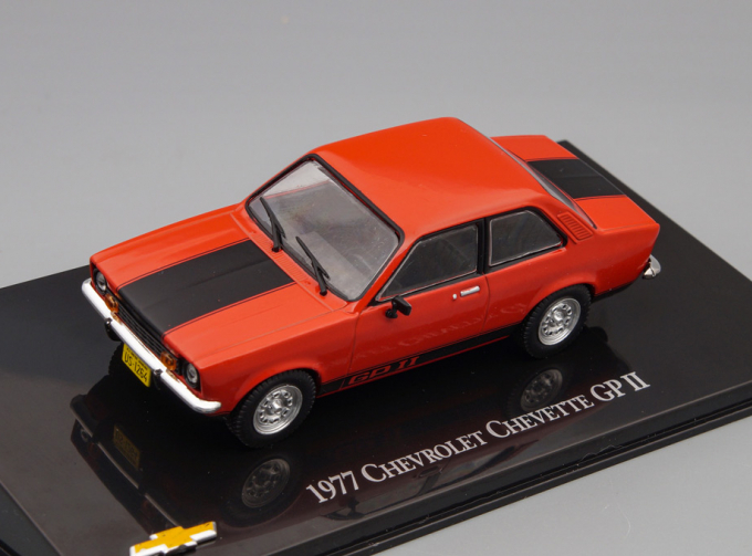 CHEVROLET Chevette GP II 1977, red / black