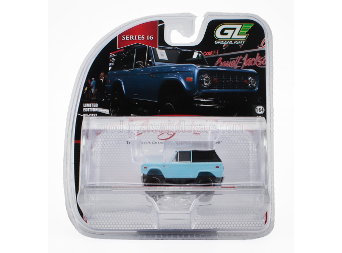 FORD Bronco Soft-top (1972), Light Blue Black