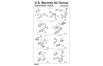 Сборная модель Набор американской авиационной техники морских пехотинцев