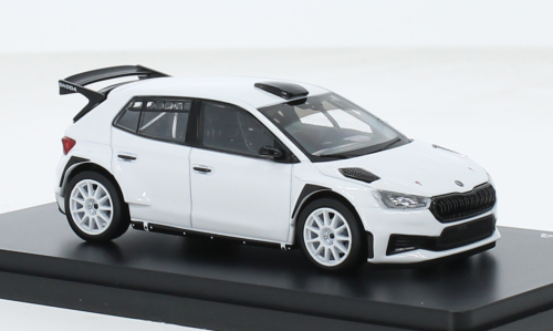 SKODA Fabia IV RS Rallye2 (2022), white