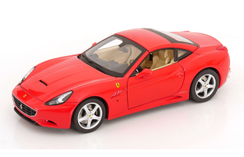 FERRARI California Convertible with removable Hardtop, scuderia-red
