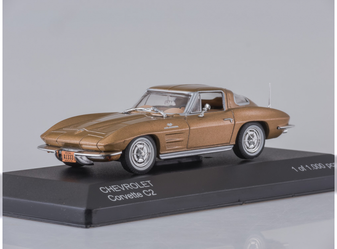 CHEVROLET Corvette C2 Stingray (1963), metallic bronze