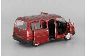 VOLKSWAGEN Caravelle T4 (1990), dark red