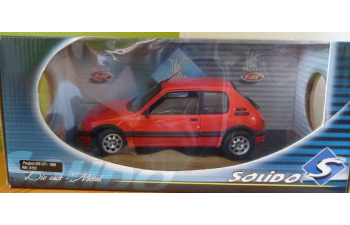 PEUGEOT 205 GTI (1990), red