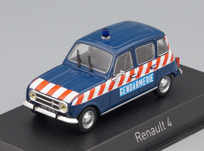 RENAULT 4 "Gendarmerie Peloton d'Autoroute" (1968), blue