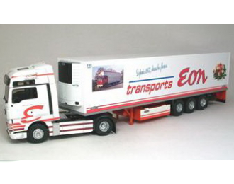 MAN TGX EURO 5 с полуприцепом-рефрижератором "TRANSPORTS EON" 2014