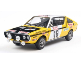 Renault 17 Gordini #16 6th Rally Marokko 1976