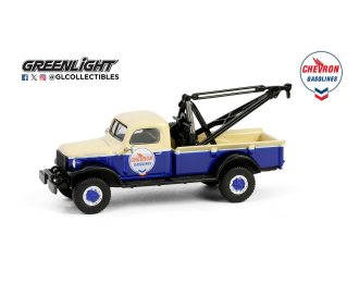 DODGE Power Wagon эвакуатор "Chevron" 1948 Blue/Butternut Yellow