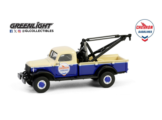 DODGE Power Wagon эвакуатор "Chevron" 1948 Blue/Butternut Yellow