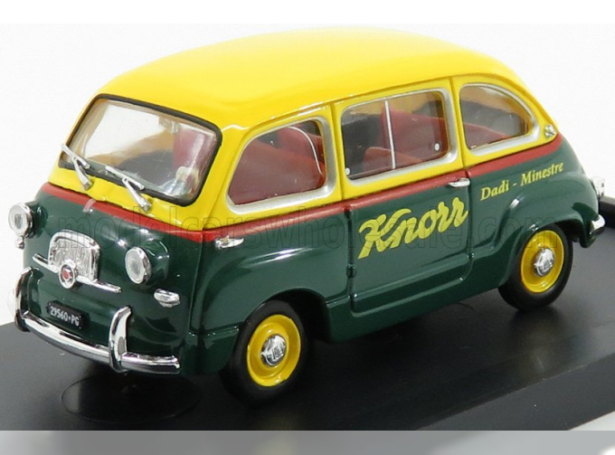 FIAT 600 MULTIPLA VEICOLO COMMERCIALE BRODO KNORR (1956), YELLOW BLUE