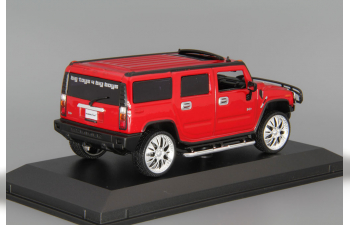 HUMMER H2 SUV (2005), red