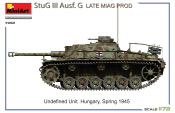 Сборная модель Stug Iii Ausf.g Military 1943