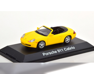 PORSCHE 911 (996) Convertible (1997), yellow