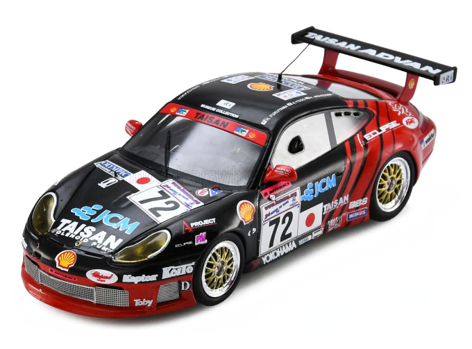 PORSCHE 911 996 GT3-RS Team Taisan Advan №72 24h Le Mans (2001) Hideo Fukuyama - Atsushi Yogo - Kazuyuki Nishizawa