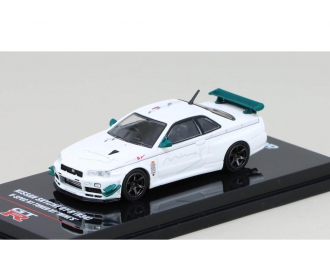 NISSAN Skyline GT-R R34 V-Spec (2000), white
