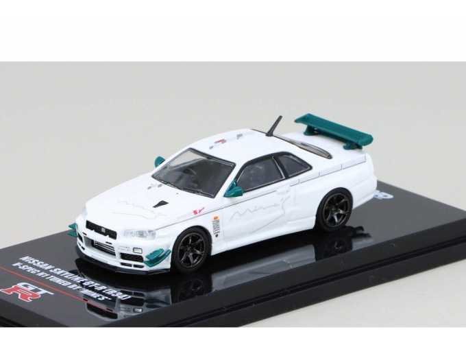NISSAN Skyline GT-R R34 V-Spec (2000), white