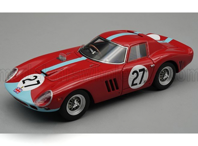 FERRARI 250 Gto 64 3.0l V12 №27 Tourist Trophy (1964) Inees Ireland, Red Light Blue