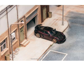 Porsche Cayman GT4RS, amethyst metallic