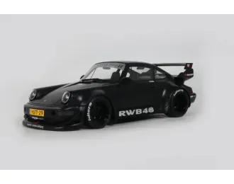 PORSCHE RWB Black *Resin serie* (2013), flat black