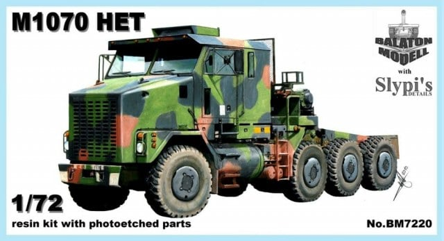 Сборная модель Американский тяжелый тягач M1070 HET