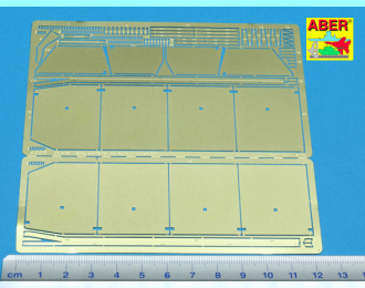 Фототравление для Side skirts for PzKpfw III