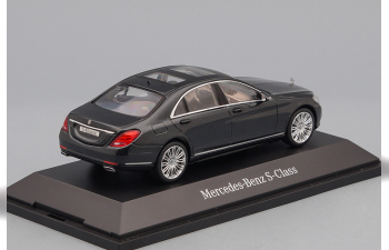 MERCEDES-BENZ NEW S-class W222 (2013), black metallic