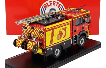 MAN Tgm 18.250 Tanker Truck Ccr Evo3 Sdis 28 Gallin Groupe Desautel Sapeurs Pompiers D'eure Et Loir (2020), Red Yellow Grey