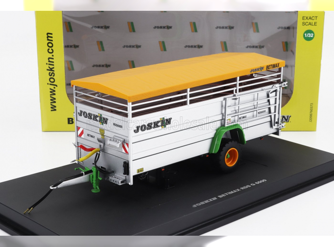 JOSKIN Betimax Rds7500 Trailer Livestock Transporter - Carrello Trasporto Animali, Silver