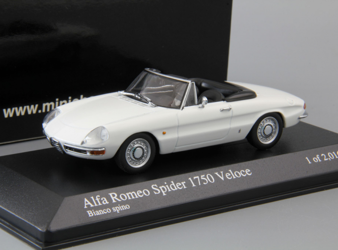 ALFA ROMEO Spider 1750 Veloce (1968), white