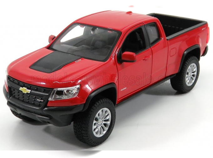 CHEVROLET Colorado Zr2 Pick-up 2017, Red Black