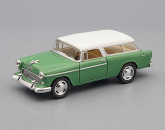 CHEVROLET Nomad (1955), green / white