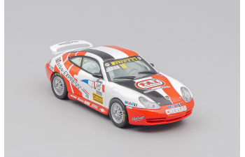 PORSCHE 911 996 Gt3 Team Chereau №16 Pirelli Supercup (1999), Jean Pierre Jarier, white / red