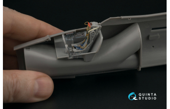 3D Декаль интерьера кабины пилота для BAC / EE Lightning F.6 (Airfix)