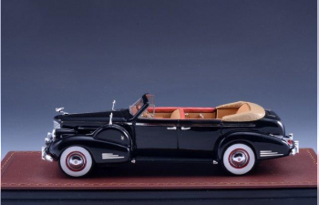 CADILLAC V16 Series 90 Fleetwood Sedan Convertible (открытый) 1938 Black