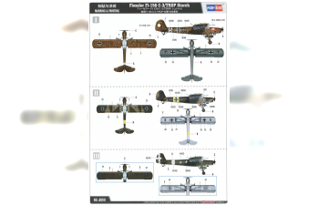 Сборная модель Fieseler Fi-156 C-3/TROP Storch