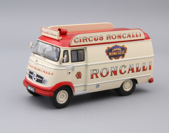 MERCEDES-BENZ L319 Circus Roncalli, beige / red