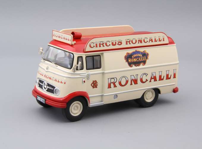 MERCEDES-BENZ L319 Circus Roncalli, beige / red