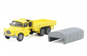TATRA T138 Truck Telonato 3-assi (1959), Yellow Grey