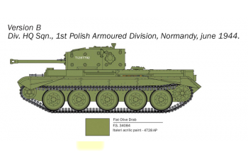 Сборная модель Cromwell Mk.iv Tank Military British Cromwell 1944