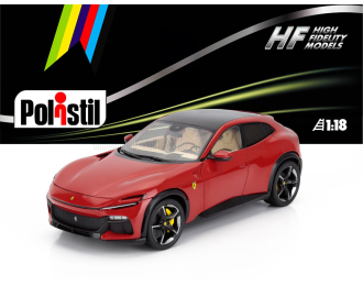 FERRARI Purosangue (2022), Rosso Corsa 322 - Cream Interior