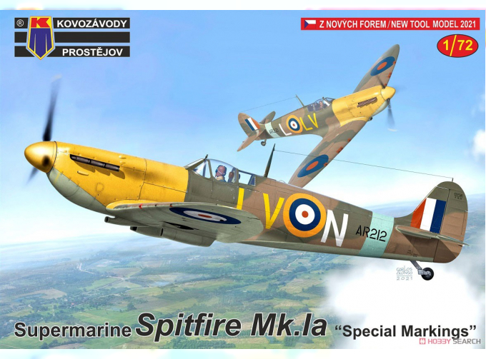 Сборная модель Supermarine Spitfire Mk.Ia "Special Markings"