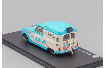 RENAULT 4 Fourgonnette "Les Triplettes De Bonneville" (2011), white / blue
